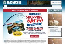 Bassmaster Shopping Spree Sweepstakes