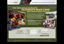 ChevyManCave.com - Chevy Man Cave Party Sweepstakes