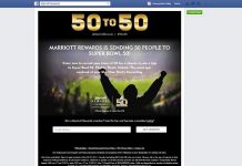 Marriott50to50.com - Marriott Rewards 50 to 50 Sweepstakes