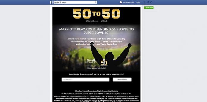 Marriott50to50.com - Marriott Rewards 50 to 50 Sweepstakes