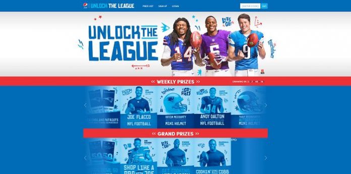 UnlockTheLeague.com - Pepsi Unlock the League Sweepstakes