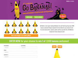 FreshHalloween.com - Del Monte Go Bananas Halloween Costume Giveaway 2016
