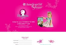AmericanGirl.com/WinMaryellen - American Girl Maryellen Sweepstakes