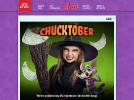 Chuck E. Cheese’s Chucktober 2015 Sweepstakes