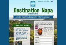 FoodNetwork.com/Napa - Food Network Magazine Destination Napa Sweepstakes