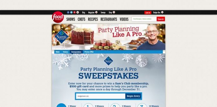 Food Network Party Planning Like A Pro Sweepstakes (FoodNetwork.com/Party) Food Network Party Planning Like A Pro Sweepstakes (FoodNetwork.com/Party)