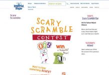 Imperial Sugar Scary Scramble Contest