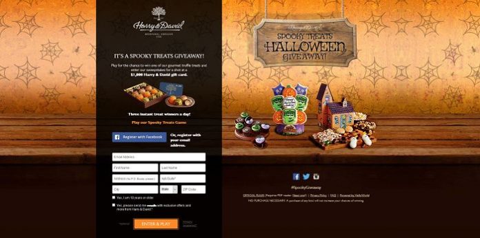 Harry and David Spooky Treats Halloween Giveaway