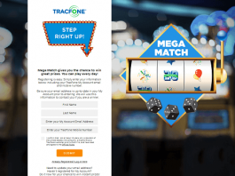 TracFone Match And Win Game 2016