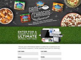 Blue Diamond Game Changing Flavors Sweepstakes (GameChangingFlavors.com)