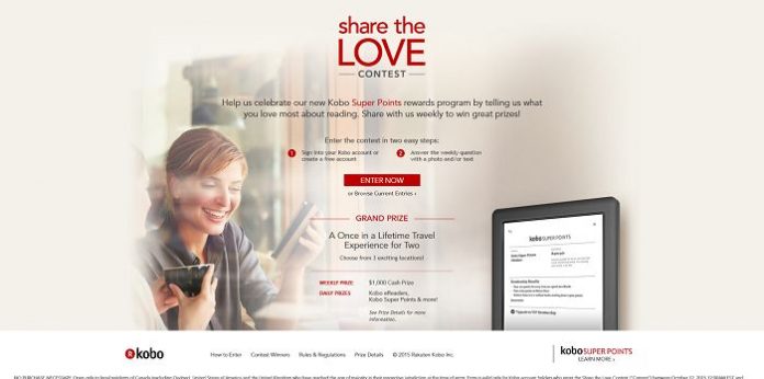 Kobo's Share the Love Contest