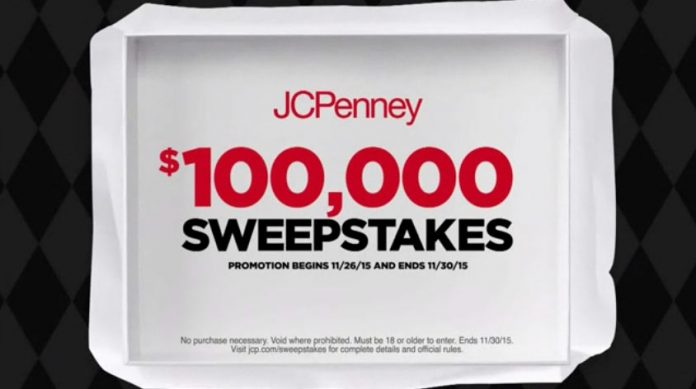 JCPenney's Black Friday Sweepstakes