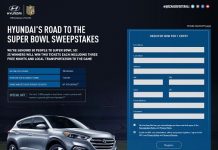 Hyundai's Road to the Super Bowl Sweepstakes