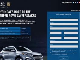 Hyundai's Road to the Super Bowl Sweepstakes