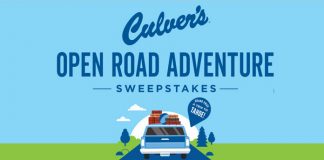 Culver's Open Road Adventure Sweepstakes