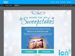 ION Share The Joy Sweepstakes