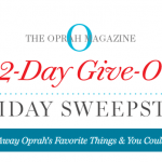 Oprah 12-Day Holiday Giveaway Sweepstakes 2016 (Oprah.com/12Days)