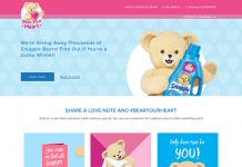 SnugglebBearYourHeart.com - Snuggle Bear Your Heart Instant Win Game