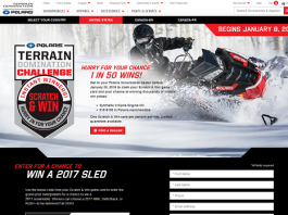 Polaris.com/ScratchAndWin - Polaris Terrain Domination Challenge