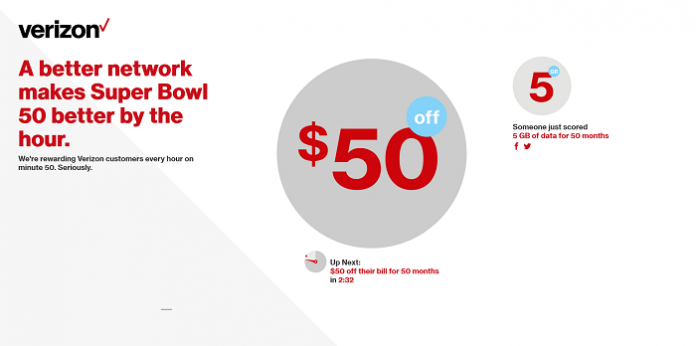 Minute50.com - Verizon Minute50 Sweepstakes