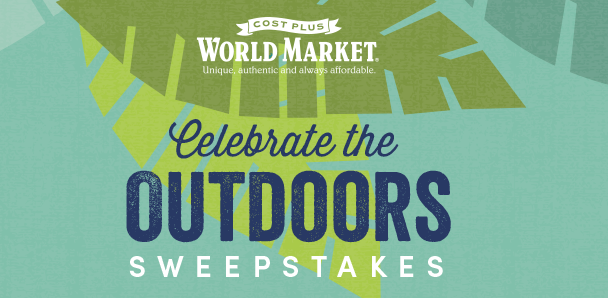 World Market Celebrate The Outdoors Sweepstakes