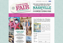 CountryLiving.com Nashville Fair Sweepstakes