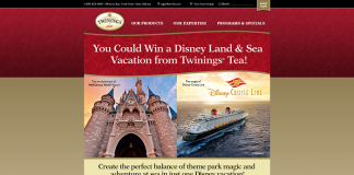 2016 Twinings Winter Promotion: Land & Sea Sweepstakes
