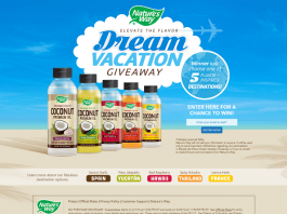 Nature’s Way Elevate The Flavor Dream Vacation Giveaway