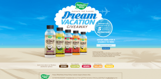 Nature’s Way Elevate The Flavor Dream Vacation Giveaway