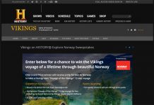 Vikings on HISTORY Explore Norway Sweepstakes