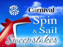 Carnival Spin & Sail Sweepstakes