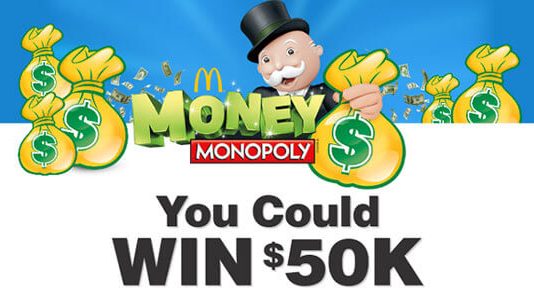 McDonalds Monopoly Game 2016