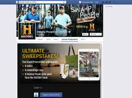 History’s Swamp People Ultimate Facebook Sweepstakes