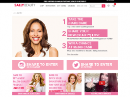 Sally Beauty Hair Dare Sweepstakes