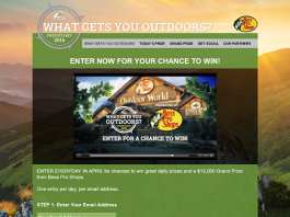 The Outdoor Channel What Gets You Outdoors Sweepstakes 2016
