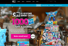 CartoonNetwork.com Win Holiday Sweepstakes 2016