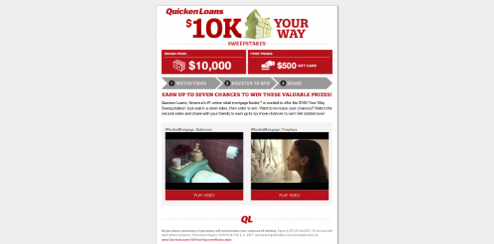 QuickenLoans10KYourWay.com: Quicken Loans $10K Your Way Sweepstakes