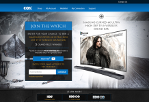 Cox.com/UltimateTVContest - Cox Ultimate TV Contest 2016