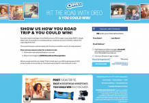 Discover The OREOOpenRoad.com Sweepstakes