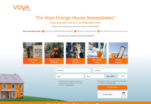 Voya Orange House Sweepstakes