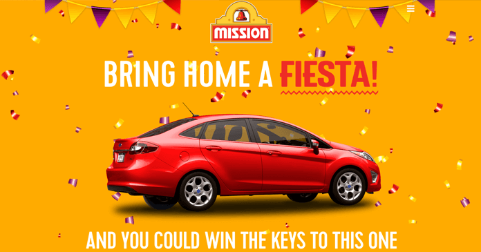 Mission Bring Home A Fiesta Sweepstakes 2017