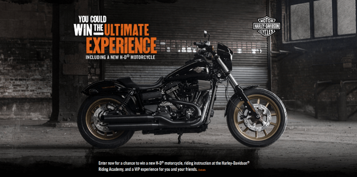 h-d.com/ultimatesweeps - Harley-Davidson Ultimate Experience Sweepstakes