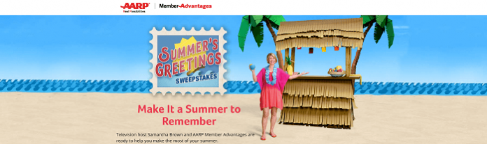SummersGreetings.com - AARP Summer’s Greetings Sweepstakes SummersGreetings.com - AARP Summer’s Greetings Sweepstakes