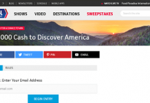 Travel Channel Sweepstakes June 2016