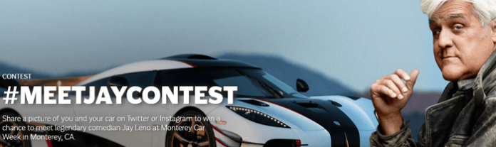 Jay Leno's Garage Meet Jay Contest