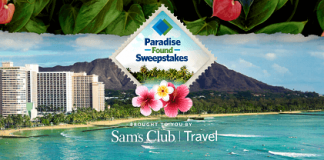 SamsClub.com/TravelSweeps – Paradise Found Sweepstakes SamsClub.com/TravelSweeps - Paradise Found Sweepstakes