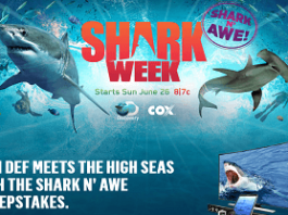 Cox.DiscoveryPhotoSharked.com - Cox & Discovery Shark N’ Awe Sweepstakes