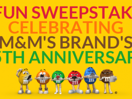 M&M's Sweepstakes