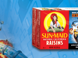 sunmaidprize.com - Sun Maid Vacation To Universal Studios Hollywood Promotion 2016