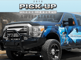 Delo Pick-Up Your Truck Sweepstakes 2016